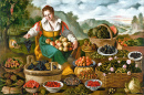 Fruit Seller by Vincenzo Campi ca. 1580