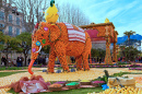 Lemon Festival in Menton, France