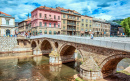 Latin Bridge in Sarajevo, Bosnia and Herzegovina
