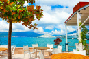Seaside Promenade in Tivat, Montenegro