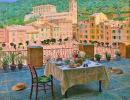 My Breakfast Table in Portofino (1900)