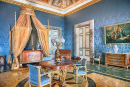 Bedroom in the Royal Palace of Caserta, Italy