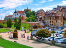 View of the Historic Old Town of Lublin, Poland
