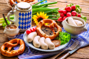 Traditional Bavarian Meal