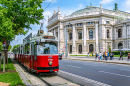 Famous Ringstrasse Street in Vienna, Austria