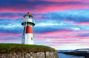 Old Lighthouse on Streymoy Island, Denmark