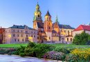 View of a Wawel Castle in Krakow, Poland
