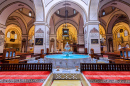 Interior of the Great Mosque in Bursa, Turkey