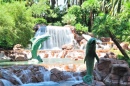 Waterfall at Mirage Hotel Entrance