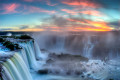 Sunset over Iguazu, Argentina