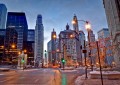 Michigan Ave at Dawn